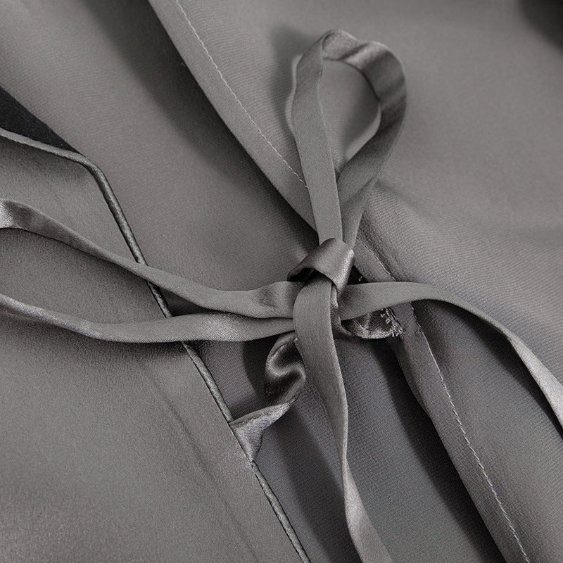 25 mmi, silk pajamas, men's long-sleeved loungewear 100% mulberry silk