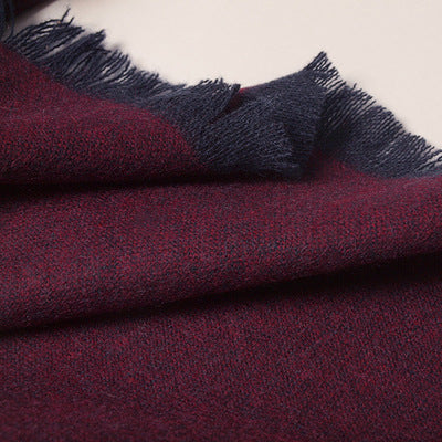 Pure cashmere scarf, cashmere, autumn and winter, shawl.