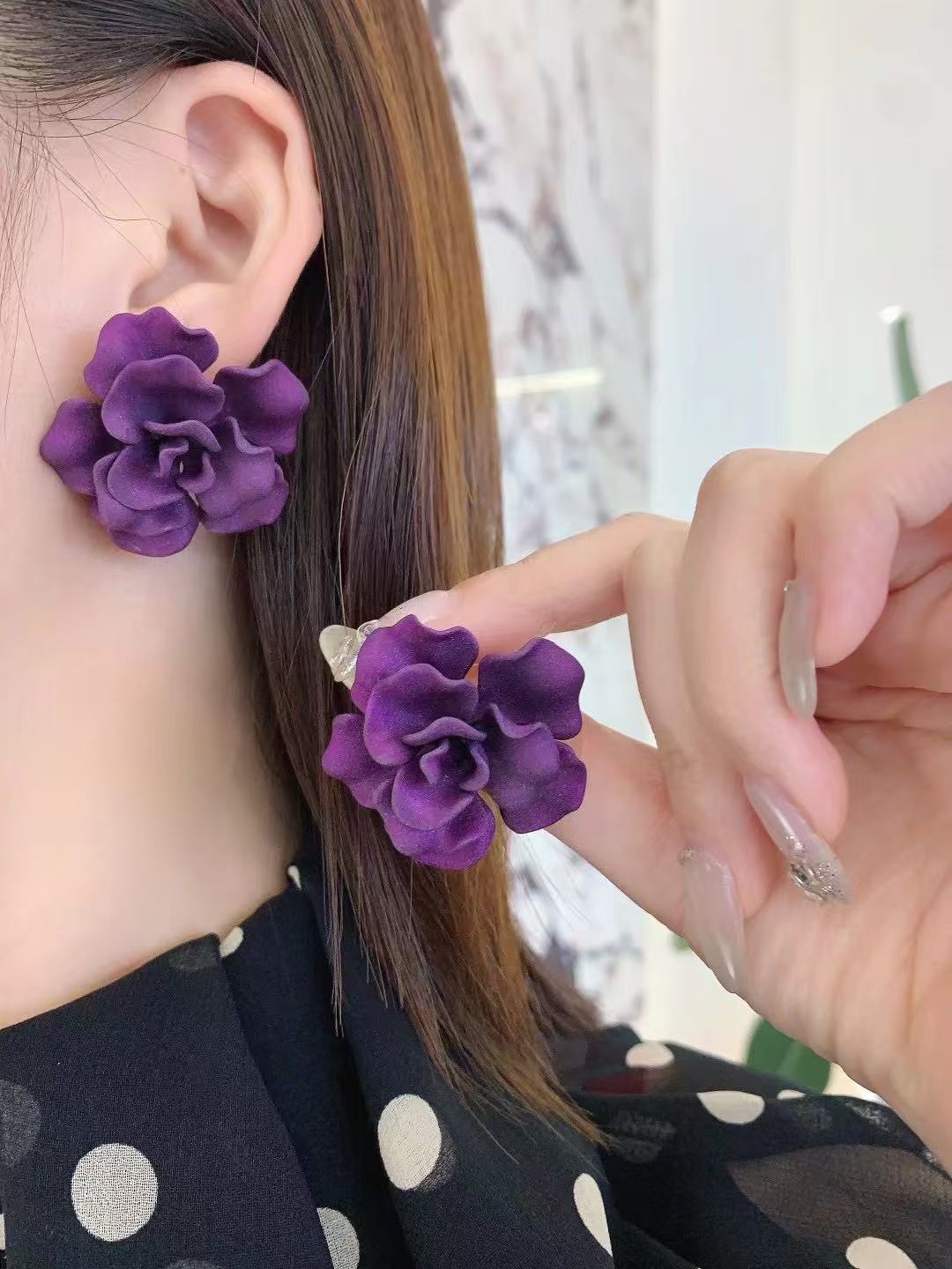 Jewelry aluminum Earrings set spinel Earrings