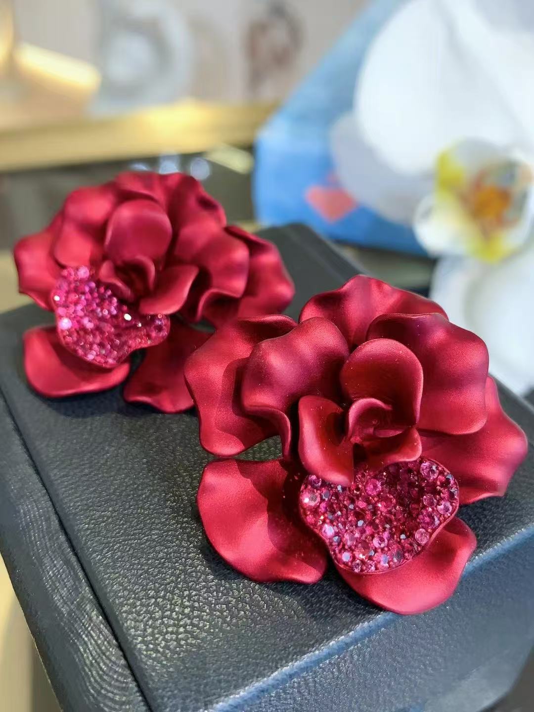 ewelry aluminum Earrings set spinel Earrings