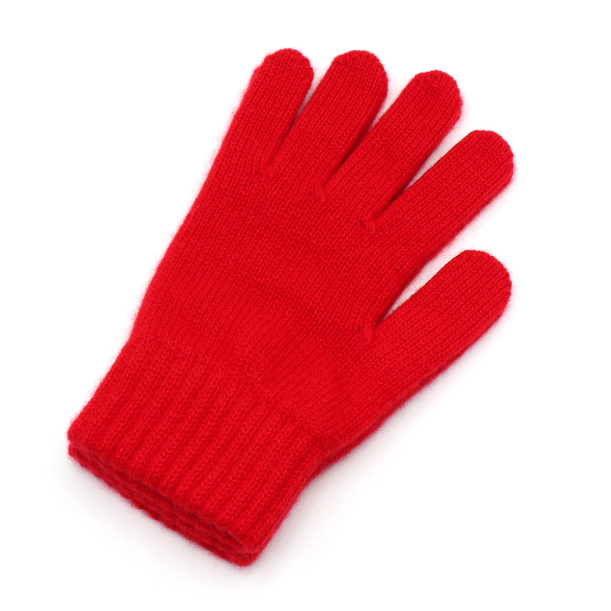 Thickened Children's Cashmere Gloves 100 Pure Cashmere, Warm, Knitted, Gloves
