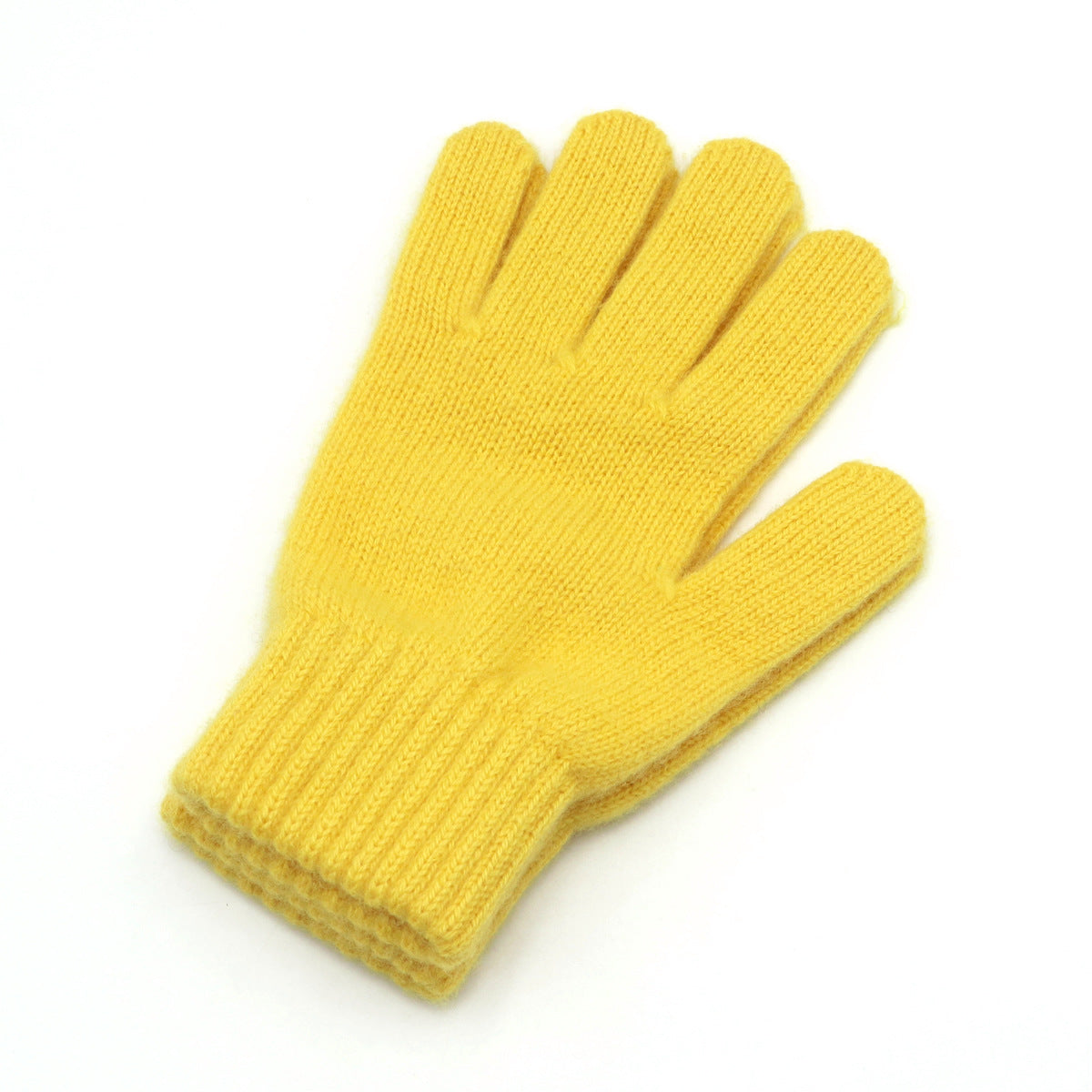 Thickened Children's Cashmere Gloves 100 Pure Cashmere, Warm, Knitted, Gloves