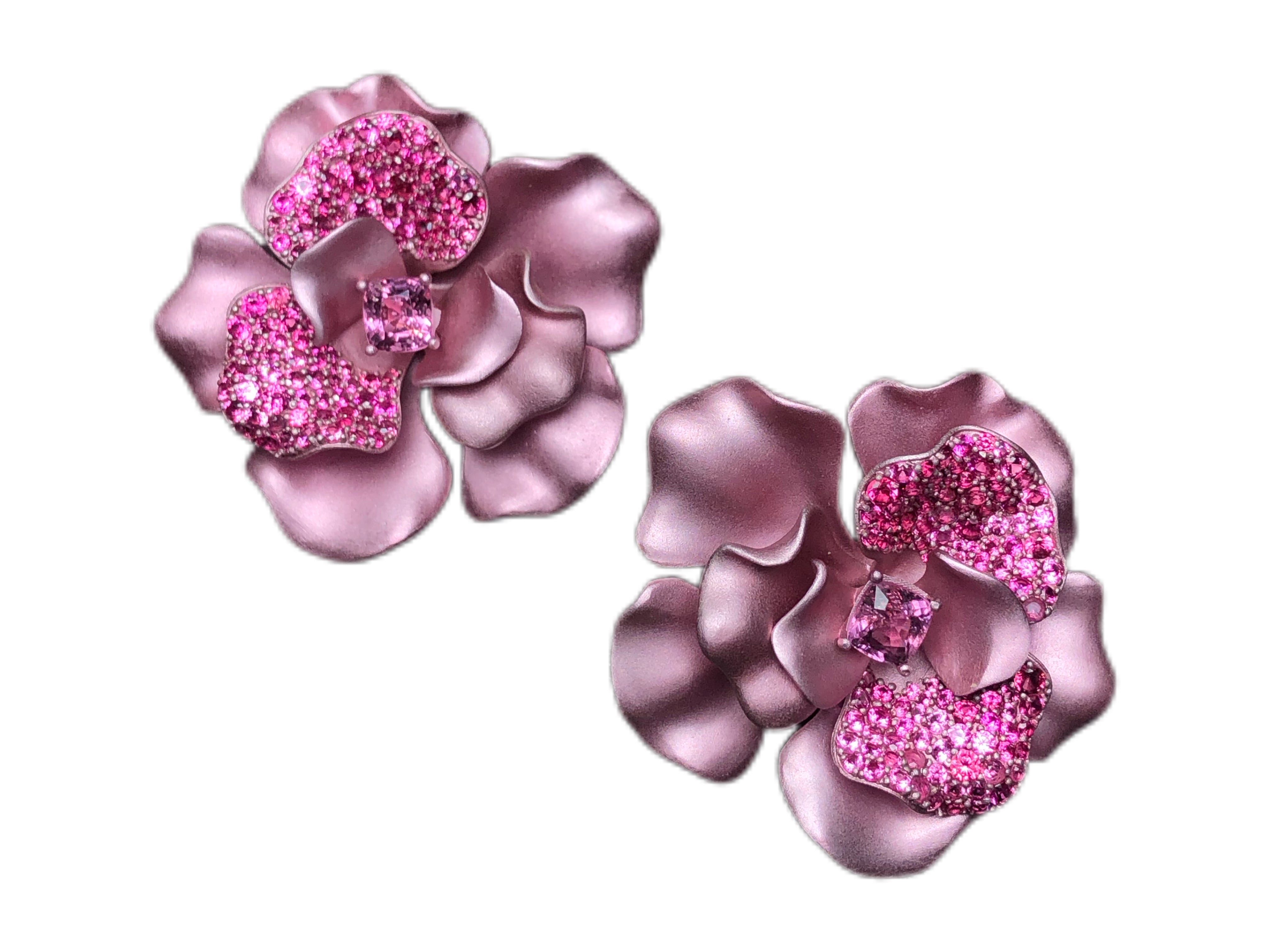 Jewelry aluminum Earrings set spinel Earrings