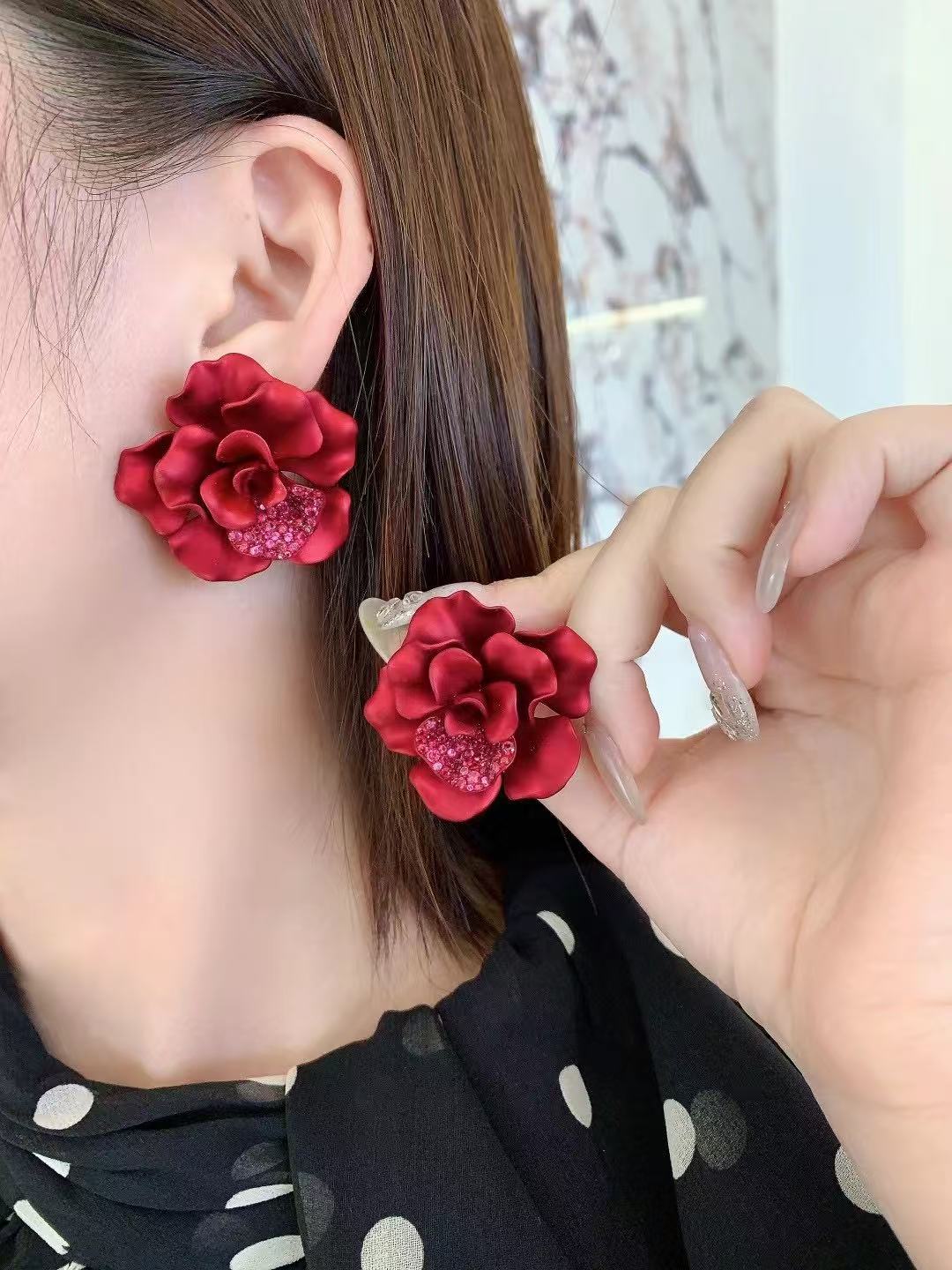 ewelry aluminum Earrings set spinel Earrings