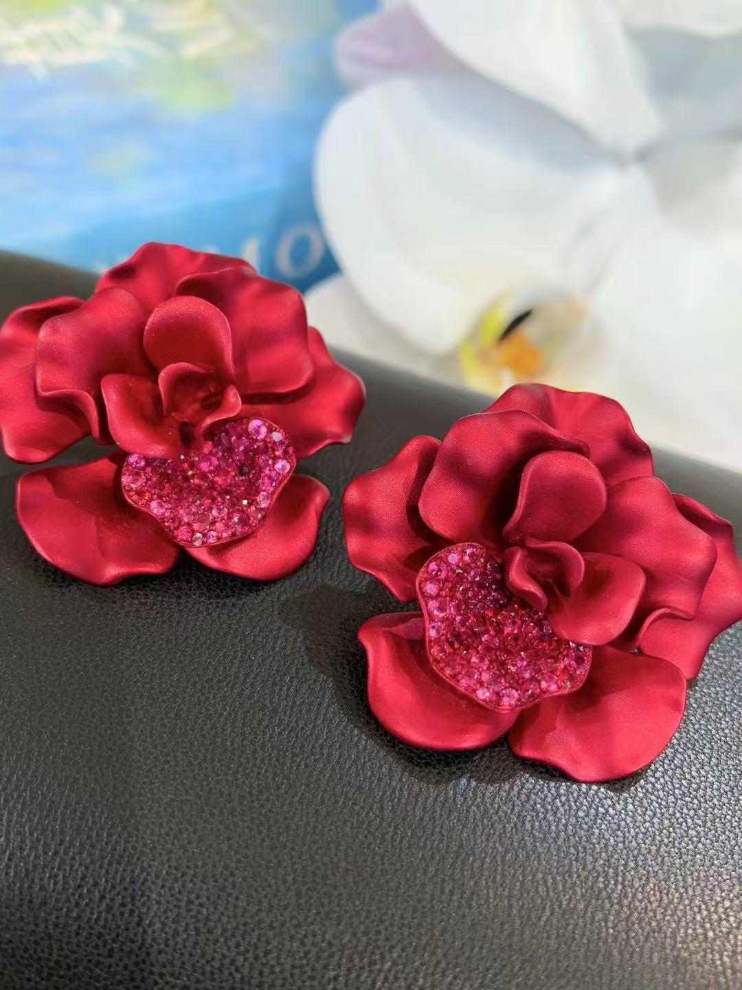 ewelry aluminum Earrings set spinel Earrings