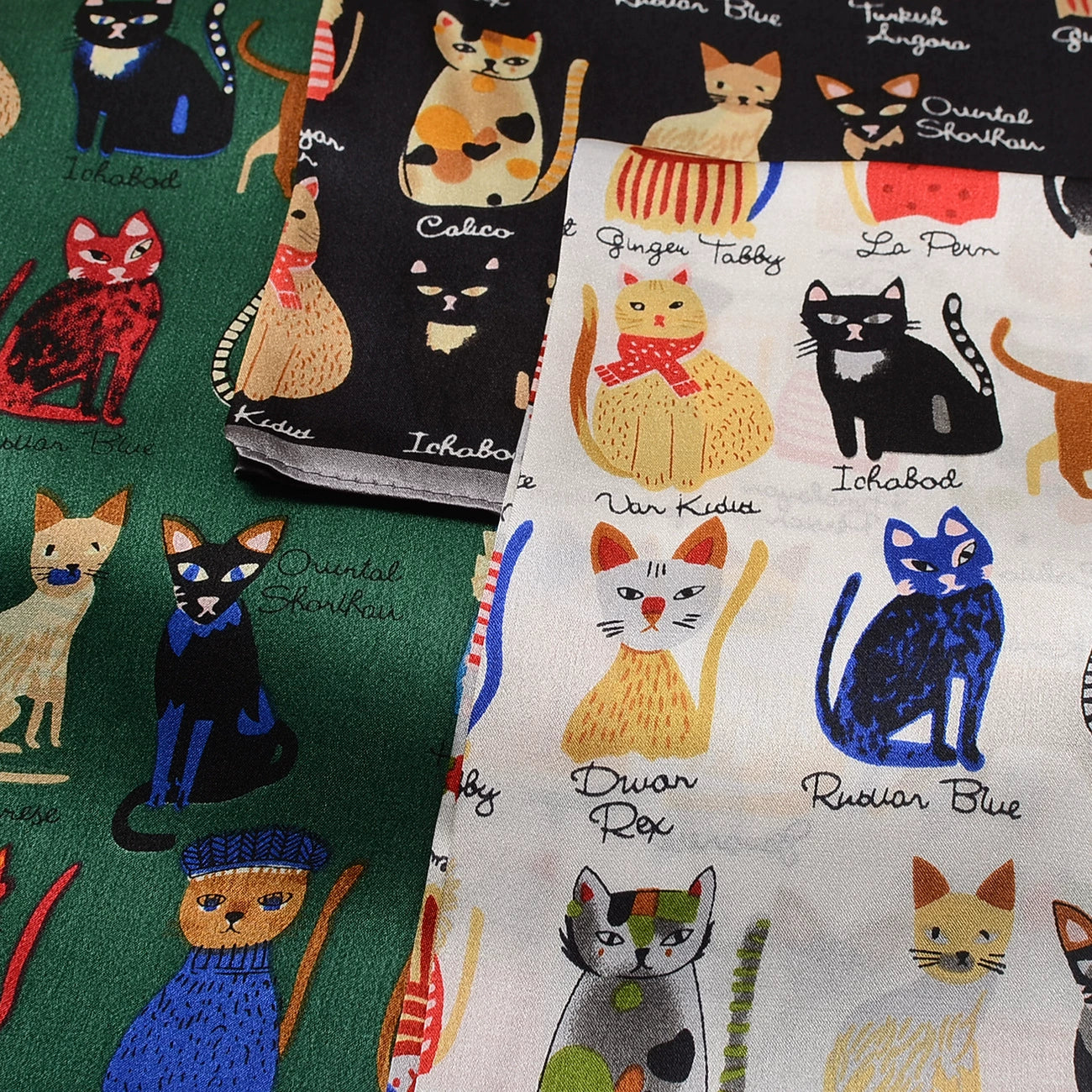 100% silk scarf for women